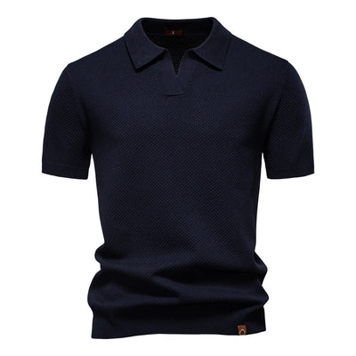 Ulrich – Struktureret Polo-Shirt