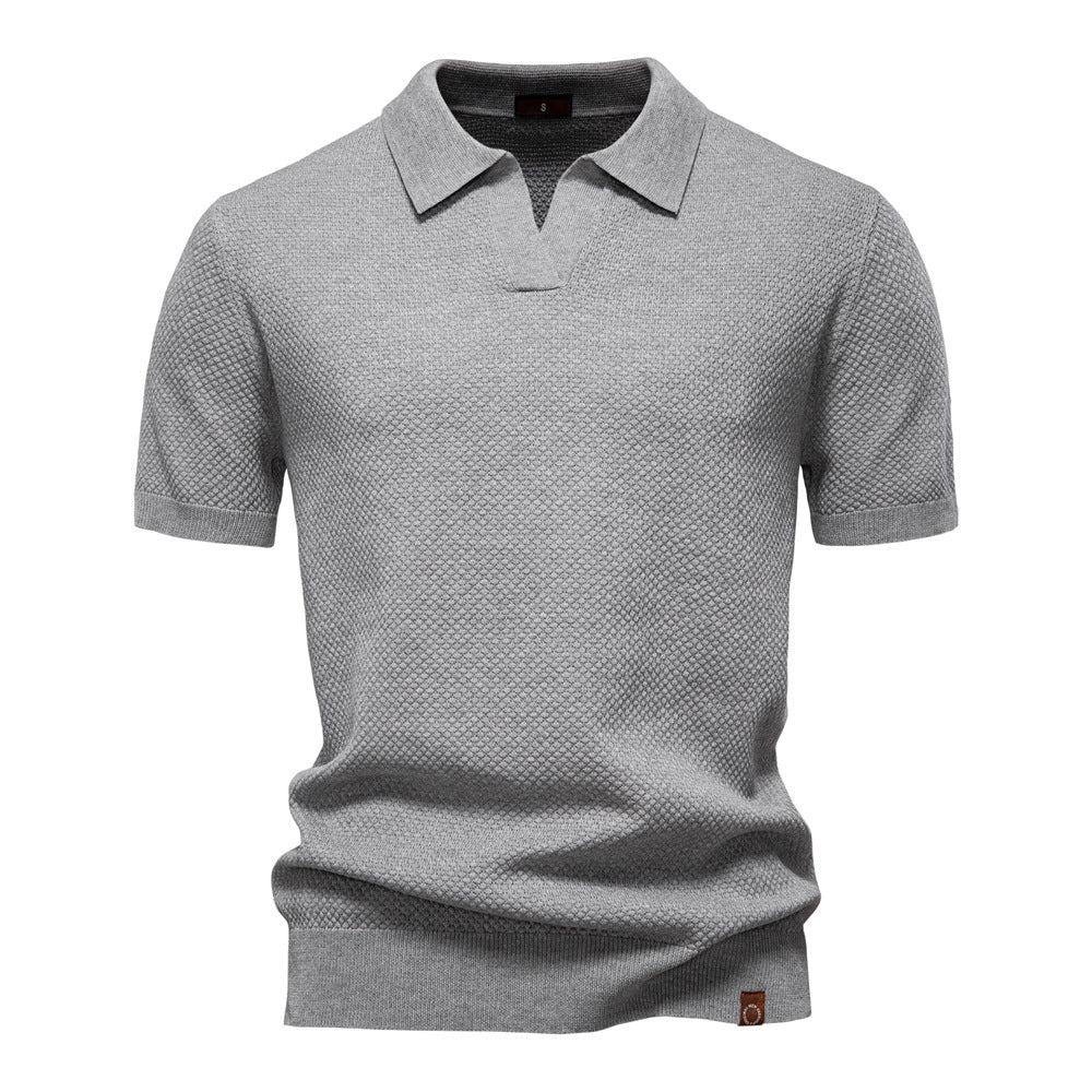 Ulrich – Struktureret Polo-Shirt