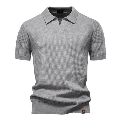 Ulrich – Struktureret Polo-Shirt