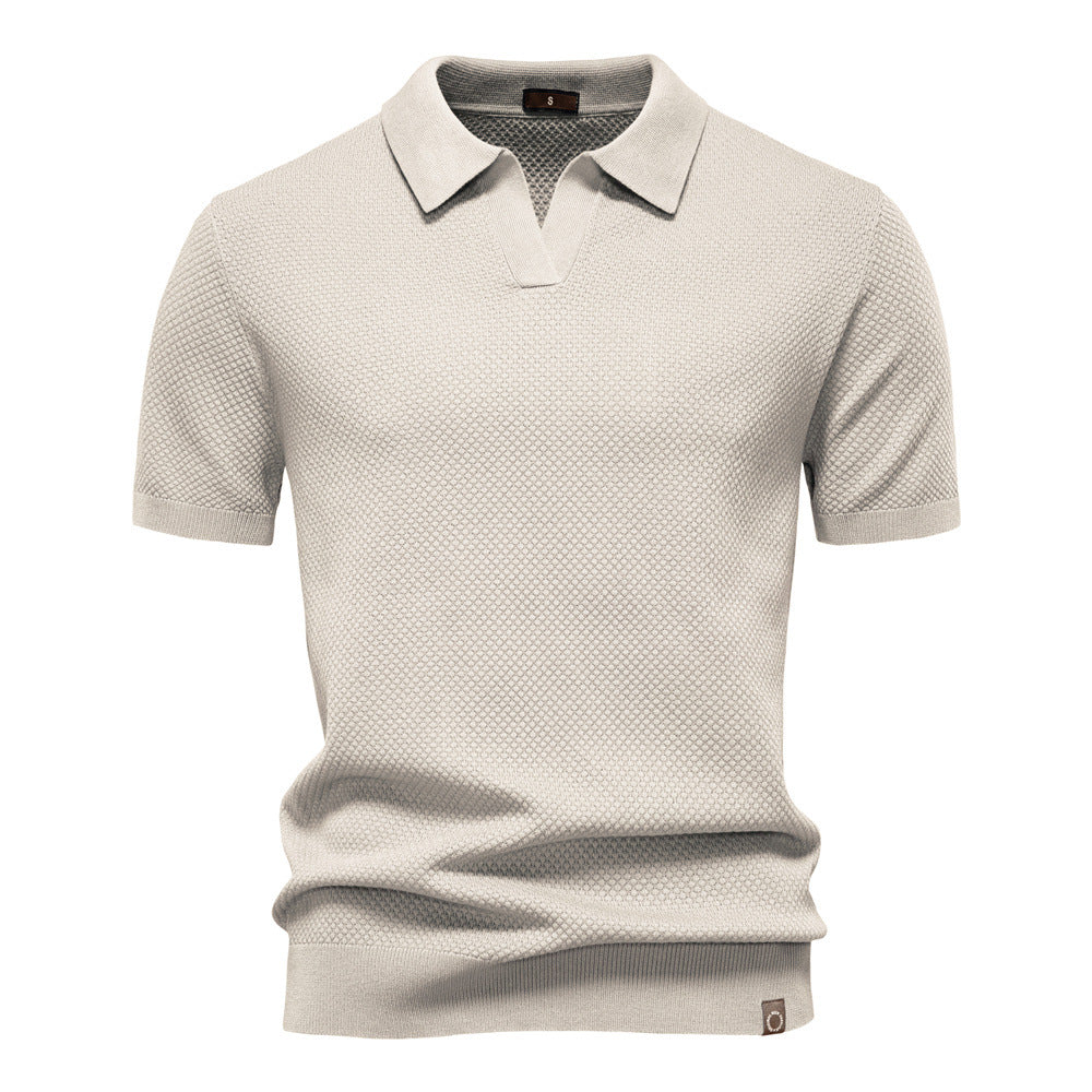 Ulrich – Struktureret Polo-Shirt