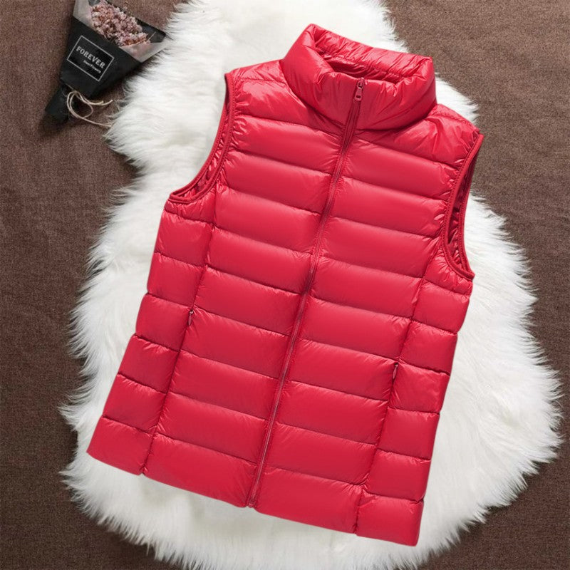 Isa Padded Bodywarmer | Red