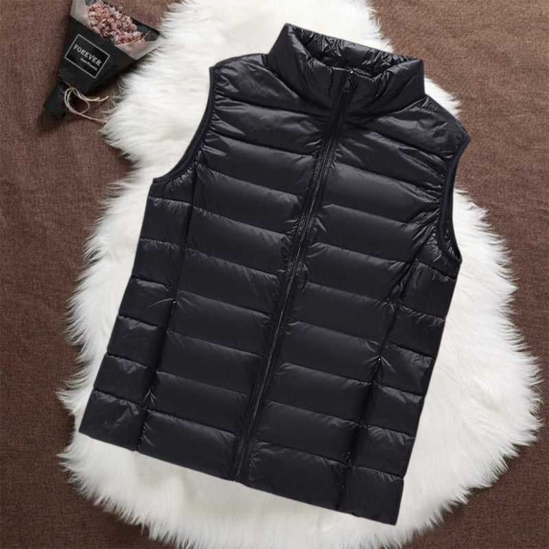 Isa Padded Bodywarmer | Black