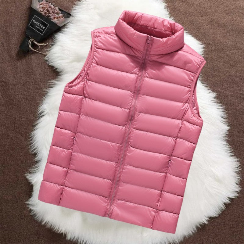 Ilsa Padded Bodywarmer | Salmon