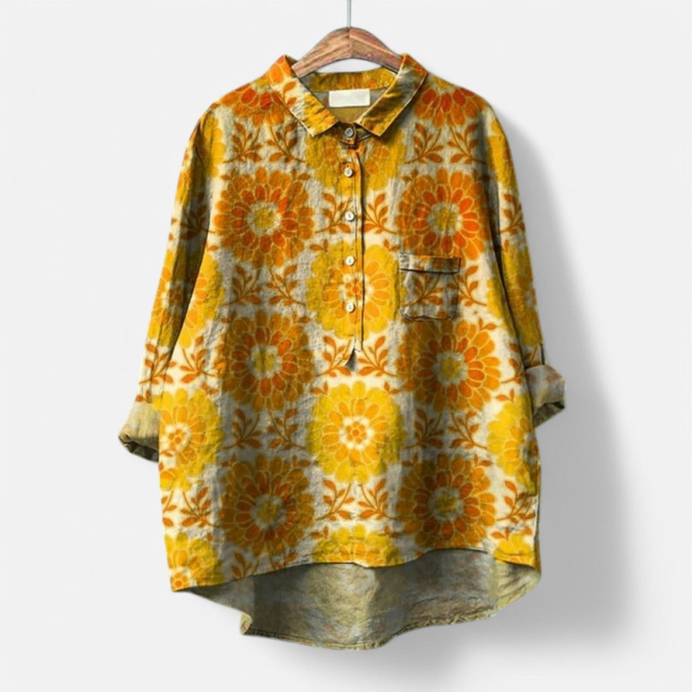 Elegant Kunstbluse