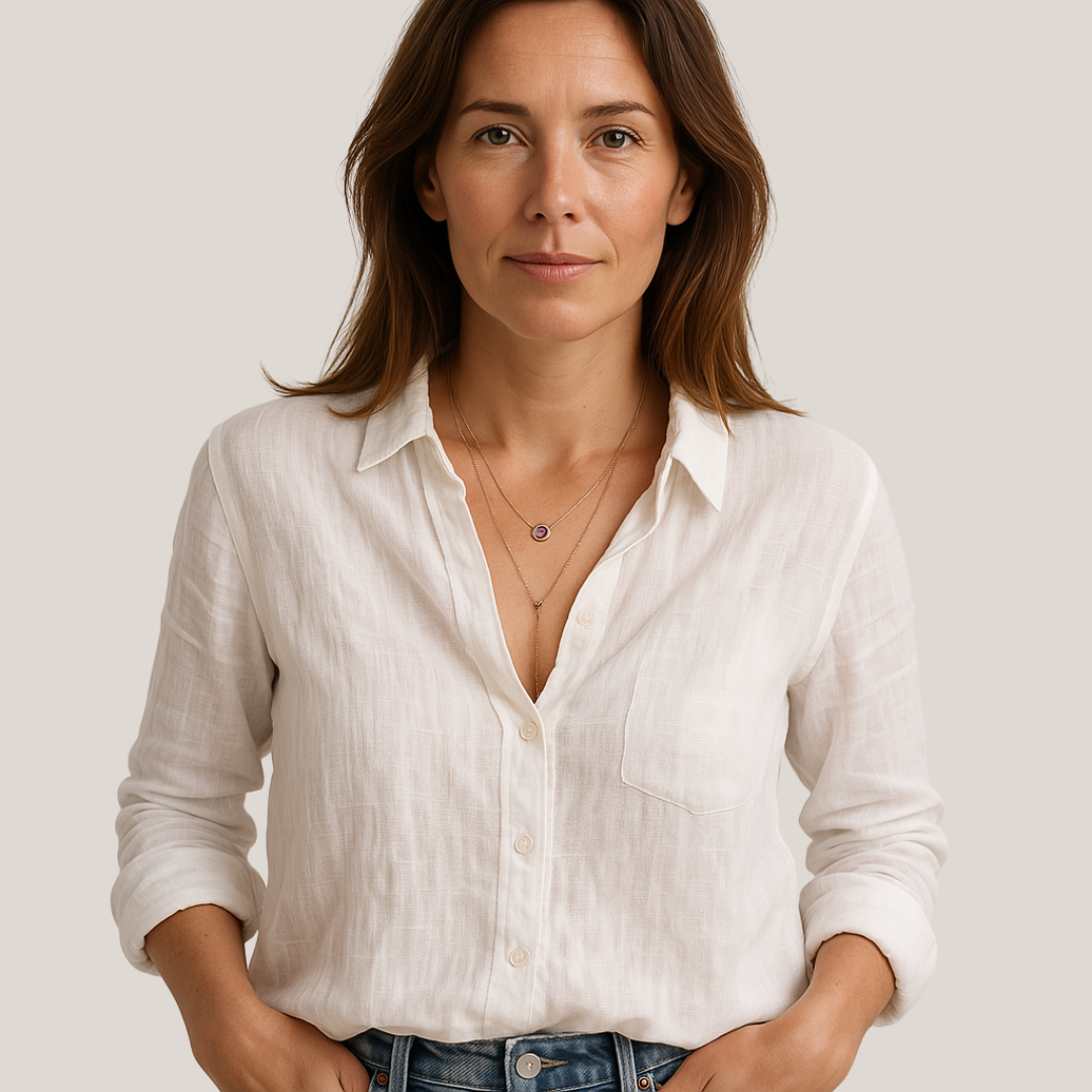 Afslappet og let damebluse