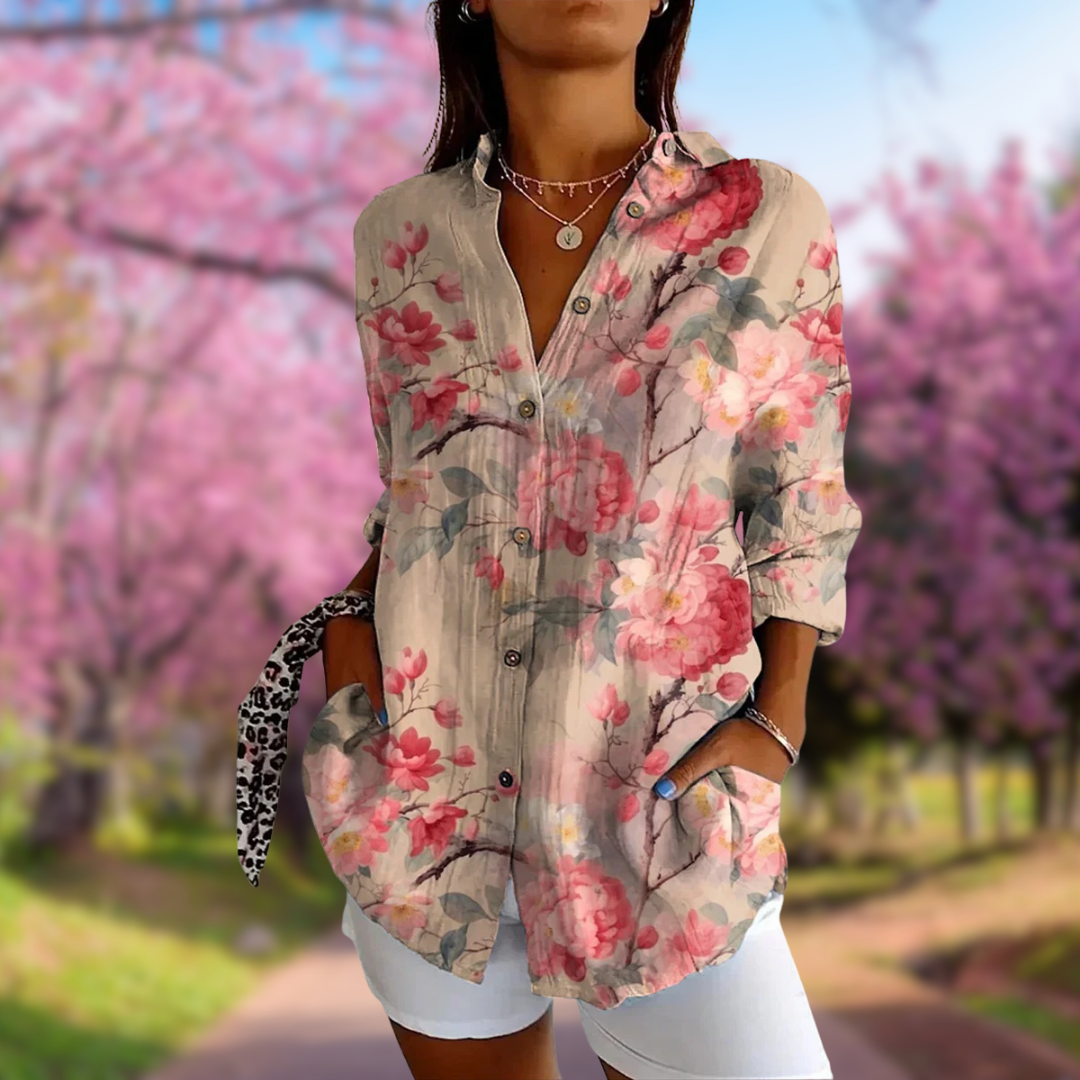 Elayna™ – blød daglig kasel bluse