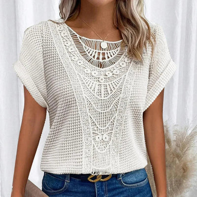 Melina™ | Elegant top med flydende snit