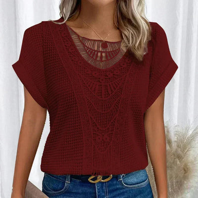Melina™ | Elegant top med flydende snit