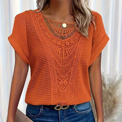 Melina™ | Elegant top med flydende snit