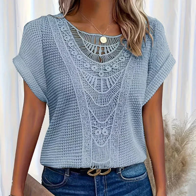 Melina™ | Elegant top med flydende snit