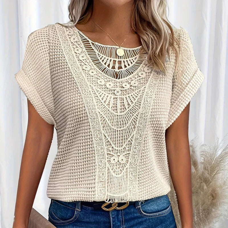 Melina™ | Elegant top med flydende snit