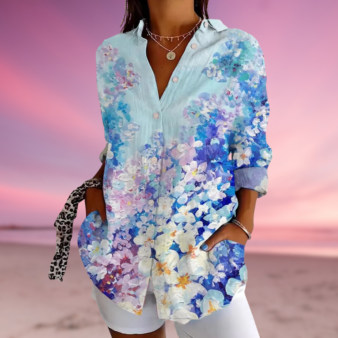 Lyenora™ – sommerblomsterbluse