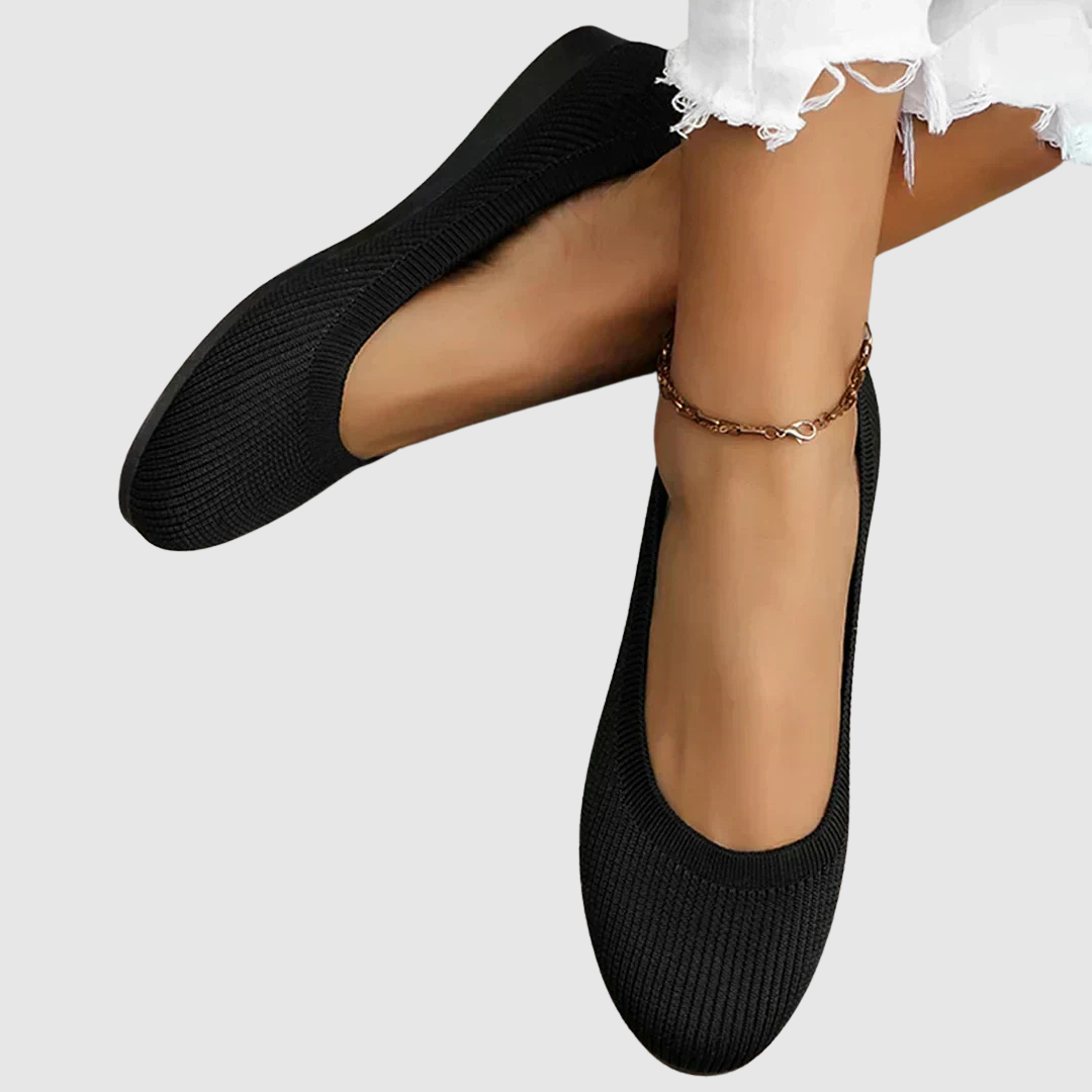 Anna™ | Ballerina i stof