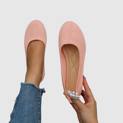 Anna™ | Ballerina i stof