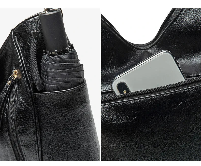 Lina - Luksus Lædertaske