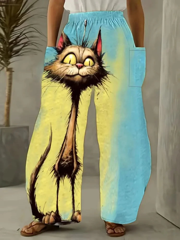 Liva™ – mønstrede bukser