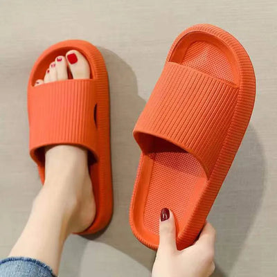 Sandaletter til mænd med tyk sål, skridsikre sommerkvart badeværelse bruse Eva sandaler