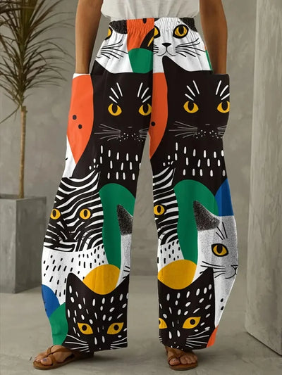 Liva™ – mønstrede bukser