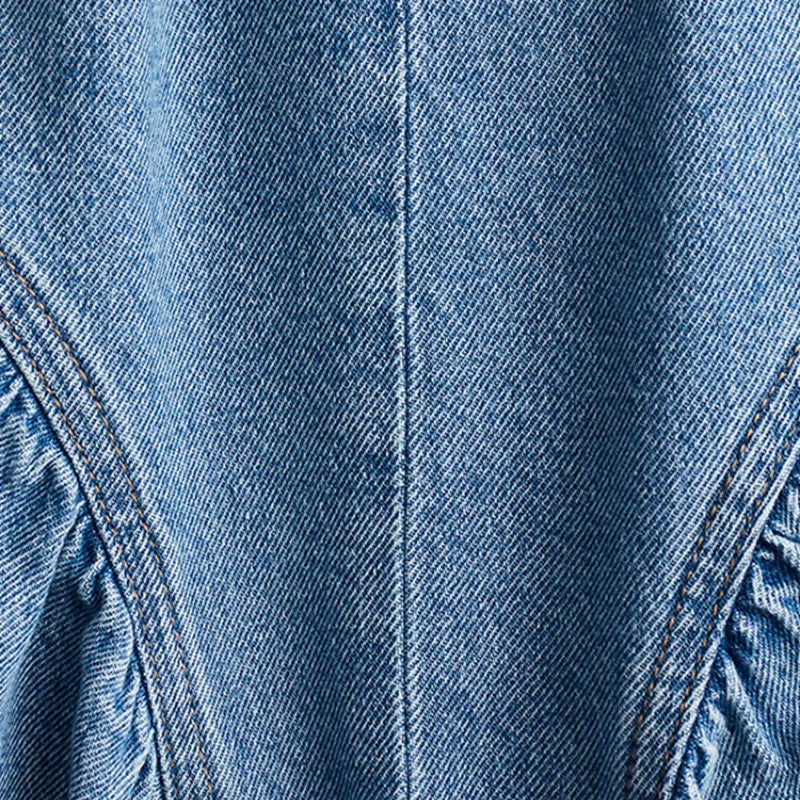 Petra™ | Denimdrøm med Åben Ryg