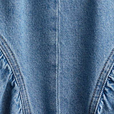 Petra™ | Denimdrøm med Åben Ryg