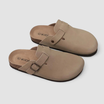 KAJA™ | Livia – Komfortable slip-ons i ruskind med ortopædisk støtte