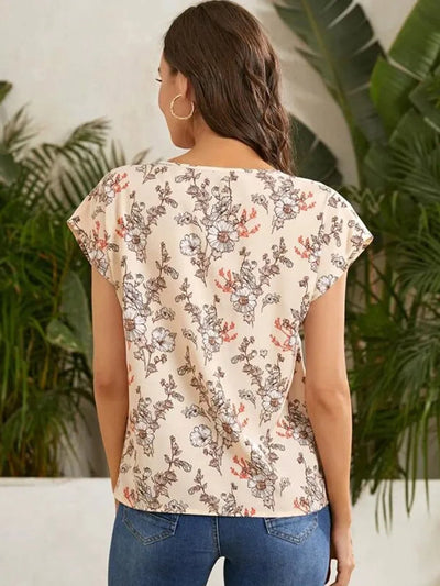 Blomsterprint Sommerbluse | Olsen & Olsen™