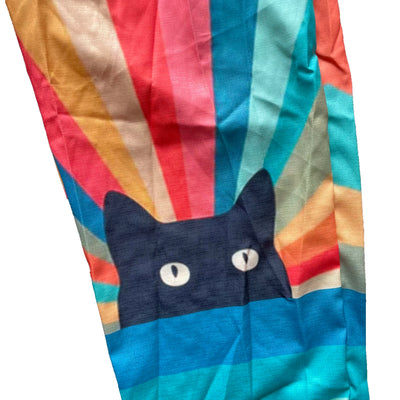 Alva bukser med Kunstprint