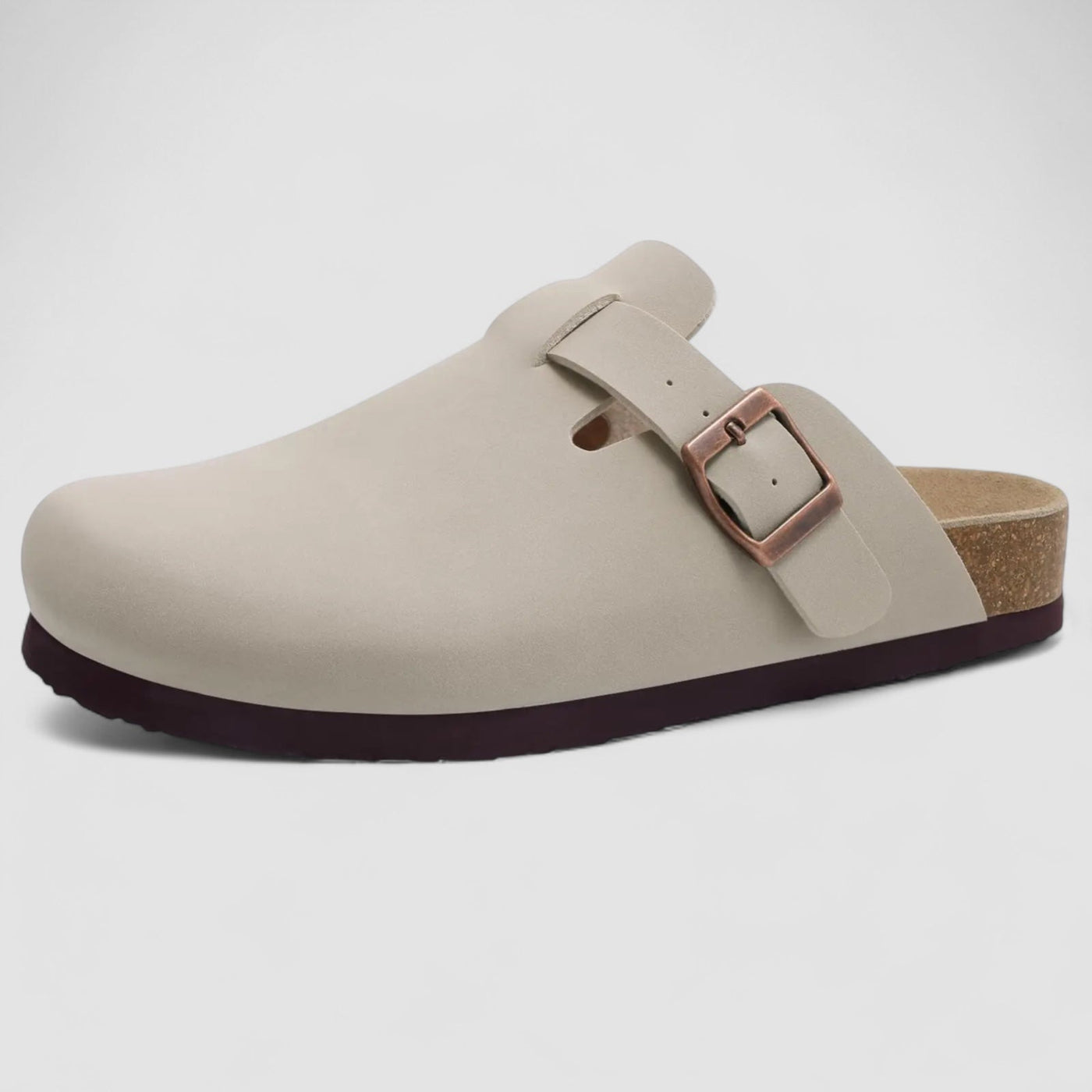 KAJA™ | Livia – Komfortable slip-ons i ruskind med ortopædisk støtte