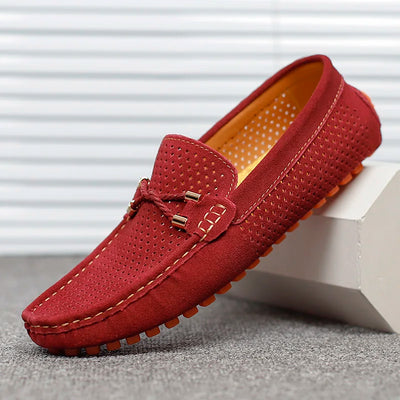 GIANNI PERFORERET LÆDER LOAFERS