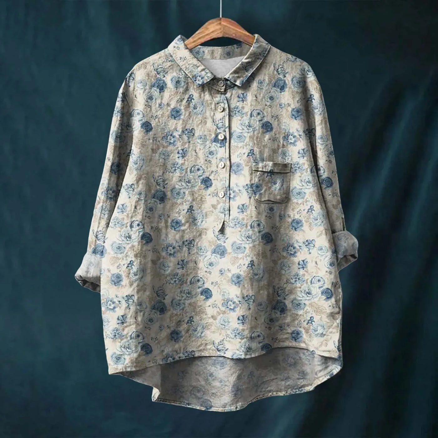 Blomstret | Håndlavet Kvindebluse