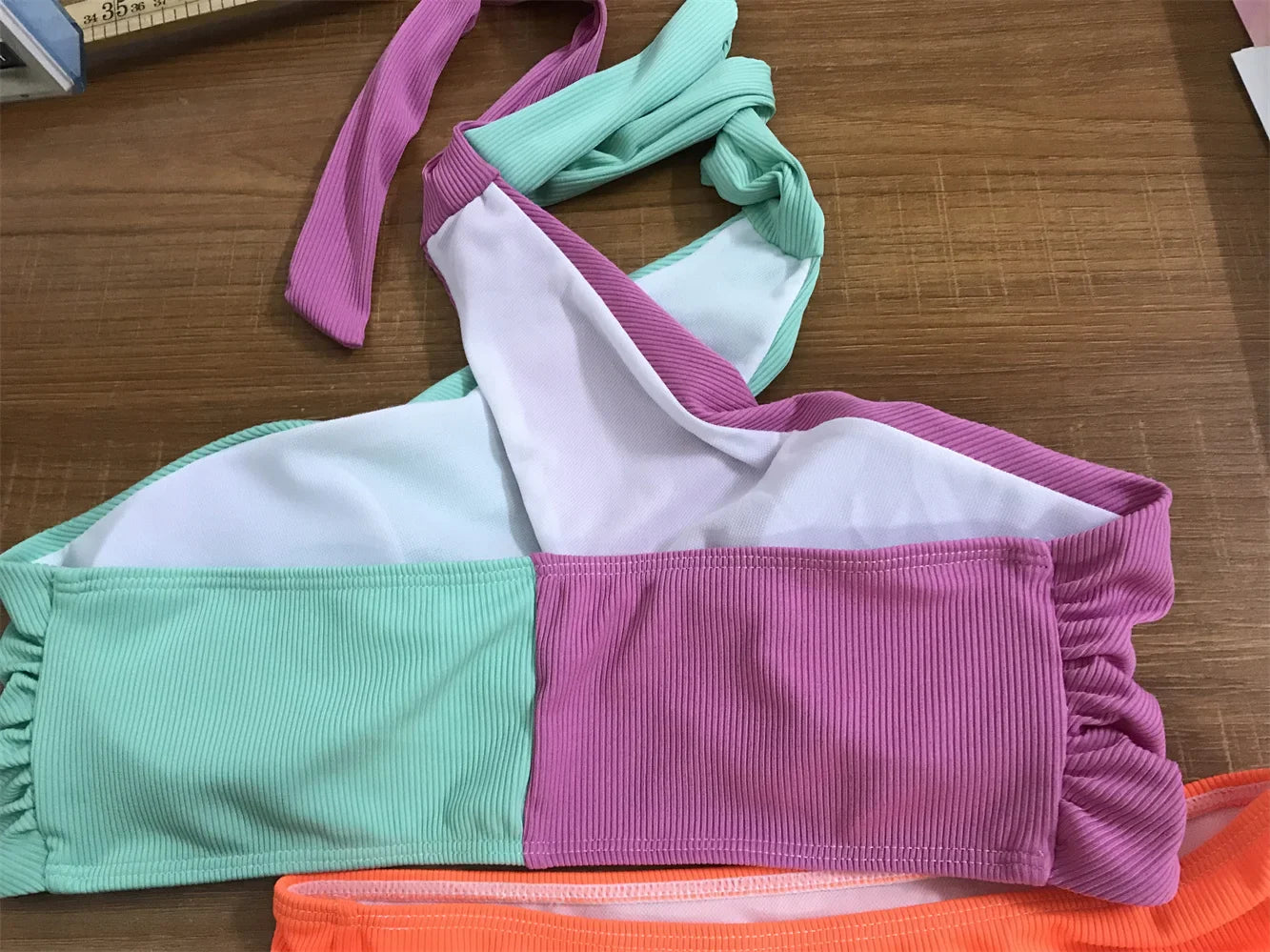 Shelby™ | Ribbet Cross Bikini Sæt