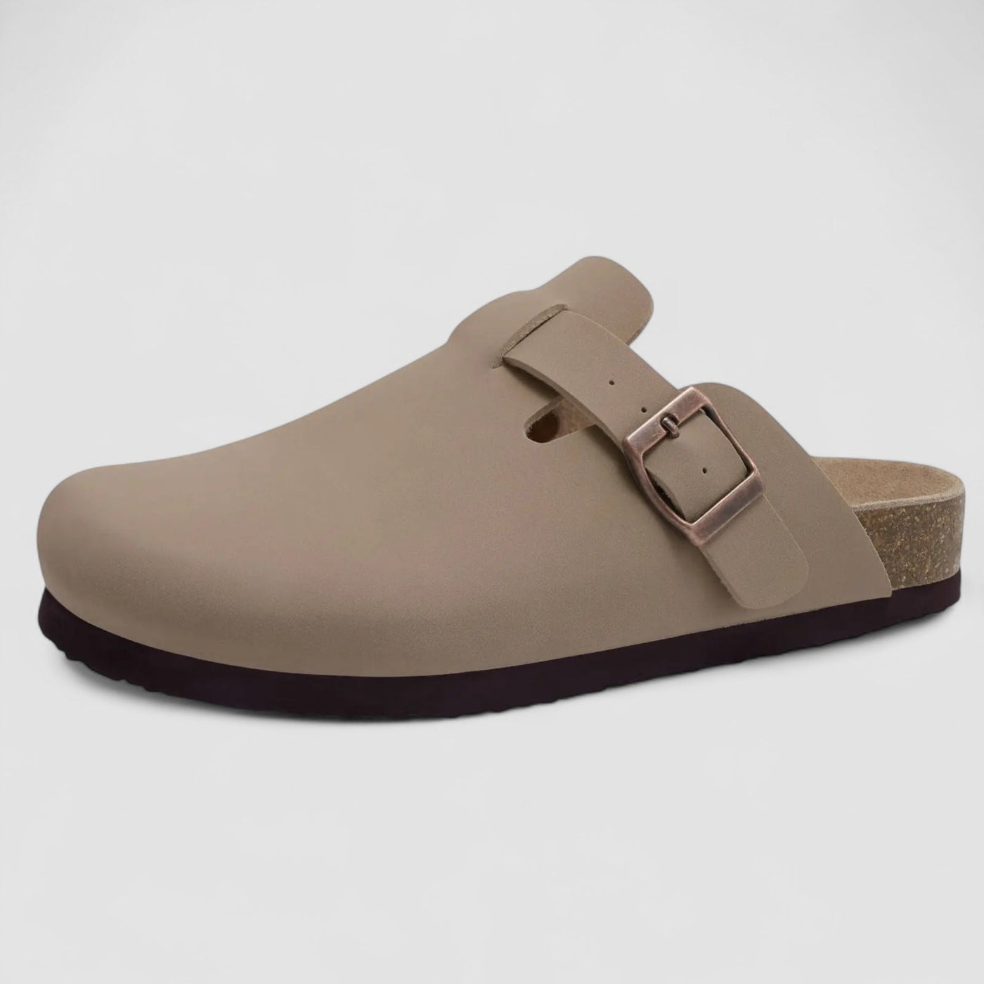 KAJA™ | Livia – Komfortable slip-ons i ruskind med ortopædisk støtte