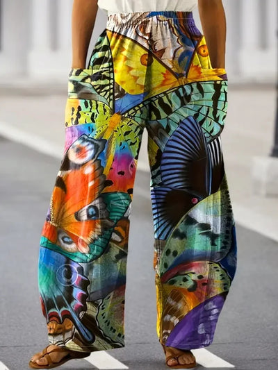 Liva™ – mønstrede bukser