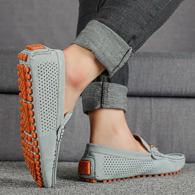 GIANNI PERFORERET LÆDER LOAFERS