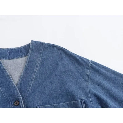 Annabelle™ | Bomuldsdenim Top