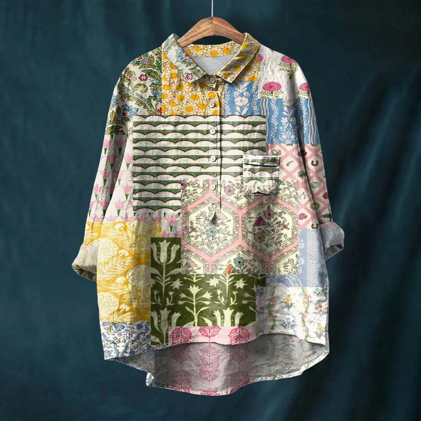 Blomstret | Håndlavet Kvindebluse
