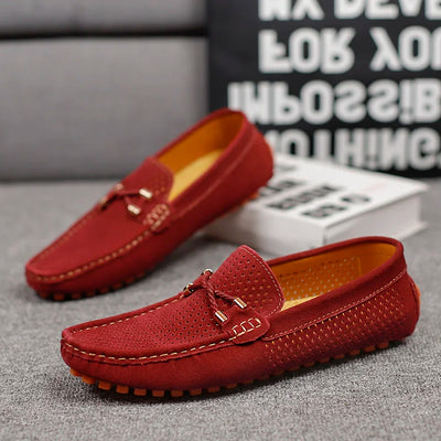 GIANNI PERFORERET LÆDER LOAFERS