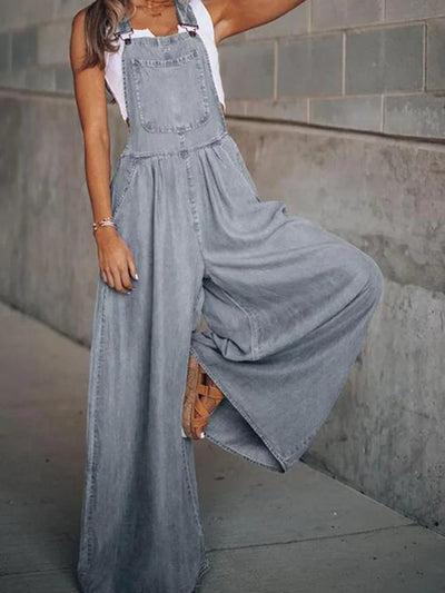 Zarah™ | Denim Buksedragt