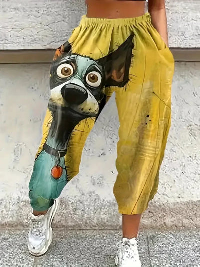 Liva™ – mønstrede bukser