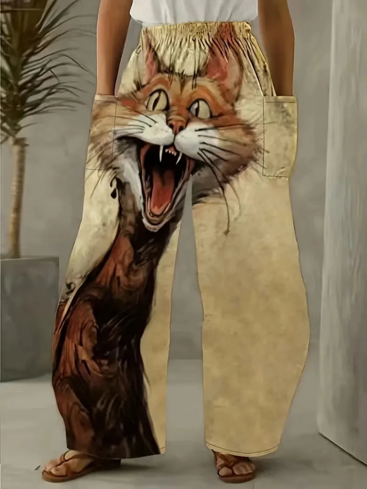 Liva™ – mønstrede bukser