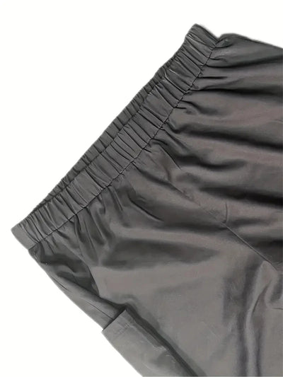 Freja Damebukser i Plus Size med Komfortabelt Katteprint – Løstsiddende Bukser med Vide Ben til Hjemmebrug eller Afslappede Dage