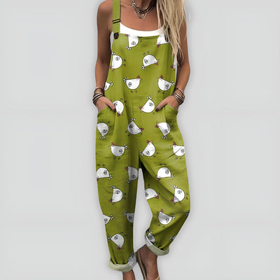 KajaKøbenhavn | Komfortabel og Stilfuld Jumpsuit med Løs Pasform