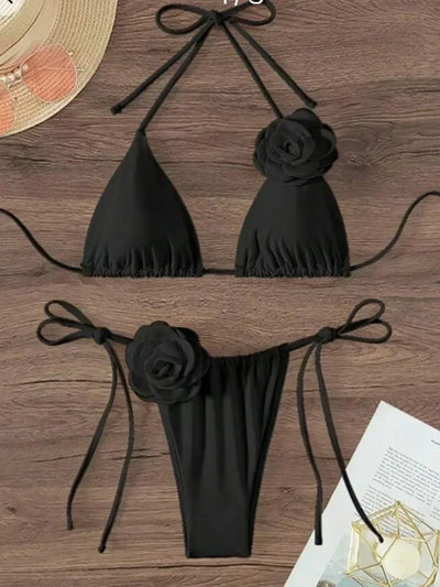 Tanija | Blomster Bikini Sæt