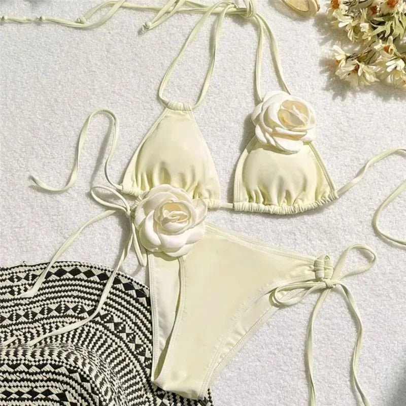 Tanija | Blomster Bikini Sæt