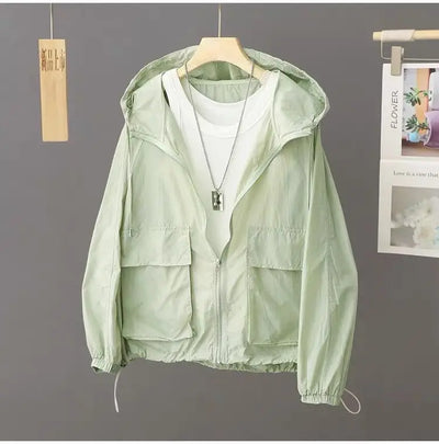 Alva™ – Let Sommerjakke med Hætte