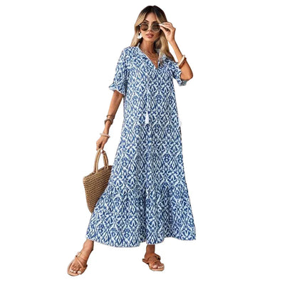 Juliette™ | Blomstret Chiffon Kjole