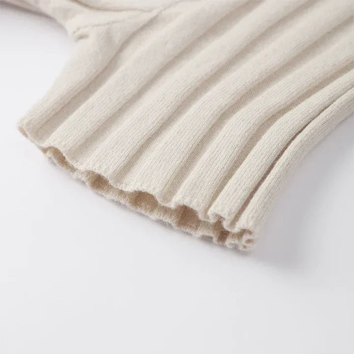 Edithe™ - Elegant stribet kjole