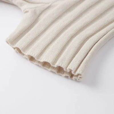 Edithe™ - Elegant stribet kjole