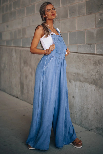 Zarah™ | Denim Buksedragt