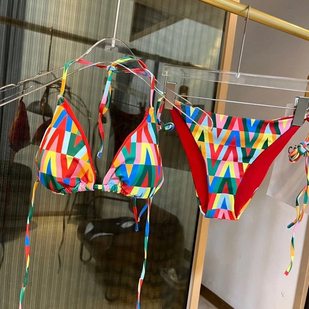Kira™ | Printet Bikini Sæt
